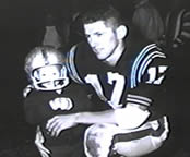 Wayne with his son Mike, SDSU, 1963